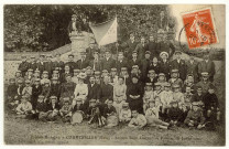 Courteilles. Colonie Richelieu à Courteilles- Section Saint-Laurent de Paris-15 juillet 1907.