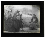 Musée du Luxembourg de Paris, tableau d'Émile Friant « la Toussaint ».