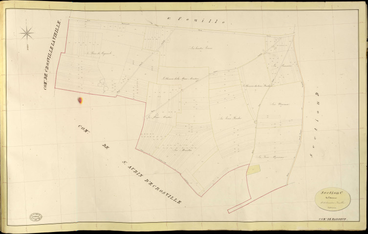 Marbeuf. Section C _ de l'Avenue _ 3e et dernière Feuille
