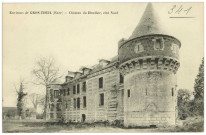 Gros-Theil (Le). Environs de Gros-Theil (Eure) - Château du Houlbec, côté Nord.