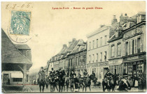 Lyons-la-Forêt. Retour de grande Chasse.