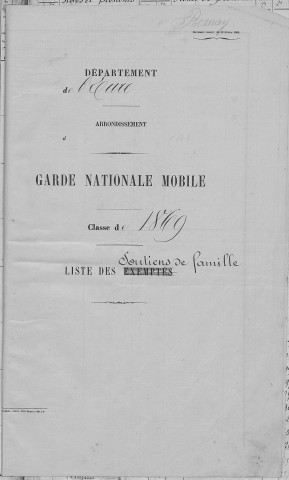 Bernay. Répertoire alphabétique (1869)