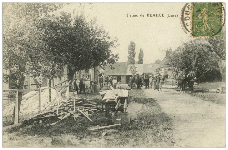 Marcilly-la-Campagne. Ferme de Beaucé.