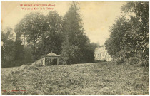 Mesnil-Verclives (Le). Vue sur la Serre et le Château.