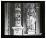Église de Bernienville (Eure), maître-autel, détail.