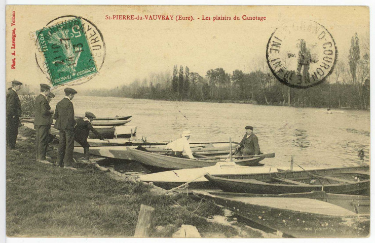 Saint-Pierre-du-Vauvray. Les plaisirs du Canotage.