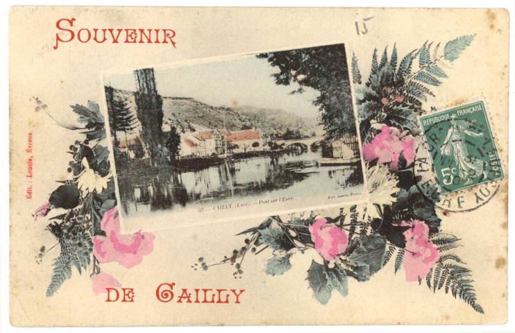 Cailly-sur-Eure. Souvenir de Cailly.