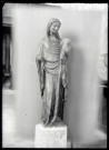 Statue de Vierge à l'enfant de l'église de Beauficel-en-Lyons (Eure).
