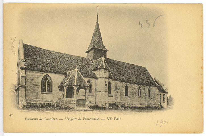 Pinterville. L'Eglise de Pinterville.