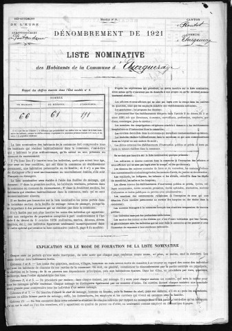ETURQUERAYE 1921