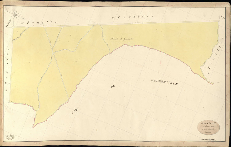 Ventes (Les). Section G _ de la Forêt d'Evreux _ 8e de 13 Feuilles