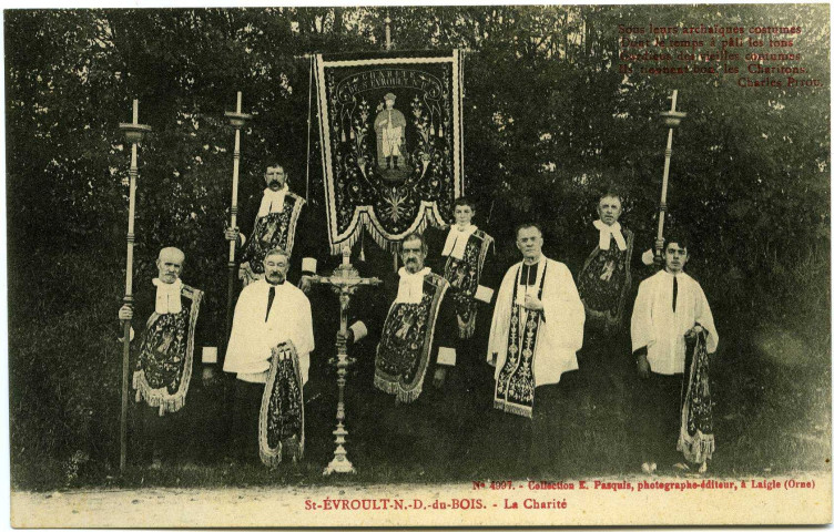 Basse-Normandie. St-Evroult-N. -D. -du-Bois (Orne). - La Charité.