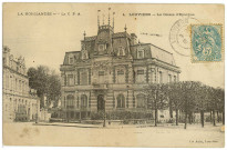 Louviers-Ville. La Caisse d'Epargne.
