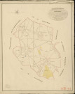 Bouquetot. Tableau d'assemblage _ du Plan Parcellaire de la Commune de Bouquetot _ Canton de Routot - Pontaudemer - Eure. _ Terminé sur le Terrain le avril 1826 , sous l'administration de M.Le Vicomte Raymond Delaitre, Préfet _ M. Bourgeois, maire _ sous la Direction de M.Hurtrelle, Directeur des Contributions directes _ M. Hautier, Géomètre en Chef. _ Par M. Chainot, Géomètre de 1re classe.