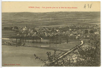 Pîtres. Vue générale prise de la Côte des Deux-Amants.