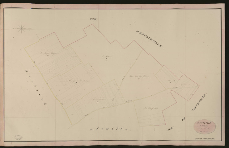 Senneville. Section B _ du Village _ 1re de 3 Feuilles