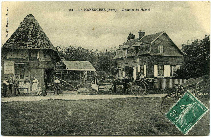 Harengère (La). Quartier du Hamel.