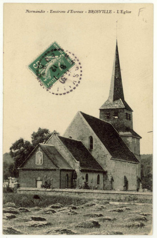 Brosville. L'Eglise.