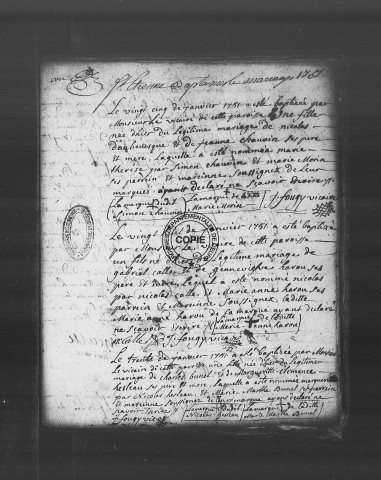 BMS (1751-1772)