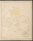 Bosc-Roger-en-Roumois (Le). Tableau d'assemblage _ du Plan Parcellaire de la Commune de Boscroger _ Canton de Bourgtheroulde - Pontaudemer - Eure. _ Terminé sur le terrain en 1828, sous l'administration de M.le Vicomte Raymond Delaitre, Préfet _ M. de Dupont, maire _ en sous la Direction de M. Hurtrelle, Directeur des Contributions directes. _ M. Hautier, Géomètre en Chef. _ Par M. Caffin, Géomètre de 1re classe.