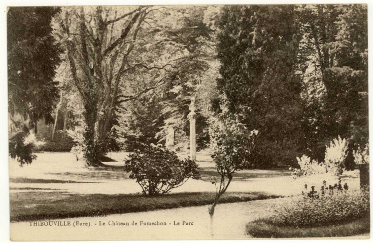 Ecardenville-la-Campagne. Le Château de Fumechon-Le Parc.
