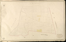 Caillouet-Orgeville. Section D _ du haut Chemin _ 3e et dernière Feuille