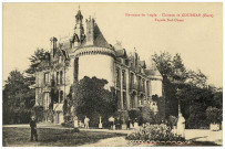 Gournay-le-Guérin. Environs de Laigle. - Château de Gournay (Eure) Façade Sud-Ouest.