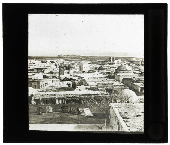 Vue générale de Tunis (Tunisie).