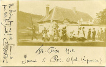 Port-Mort. Fête-Dieu 1908.