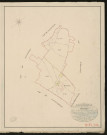 Perriers-la-Campagne. Tableau d'assemblage du Plan Parcellaire de la Commune de Perriers _ Canton de Beaumont-le-Roger - Bernay - Eure. _ Terminé sur le terrain le 1826, sous l'administration de M. Le Vicomte Raymond Delaitre, Préfet - M. Beaudoin, Maire et sous la direction de M. Hurtelle, Directeur des Contributions directes. _ M. Hautier, Géomètre en Chef. _ Par M. Canu, Géomètre de 1re classe