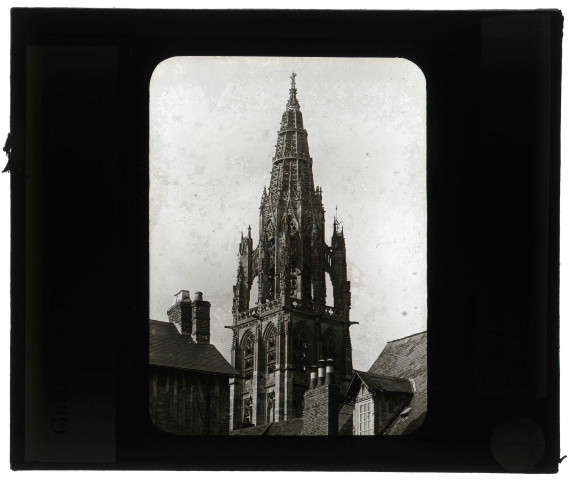 Église Notre-Dame de Caudebec-en-Caux (Seine-Maritime), flèche.