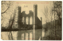 Douville-sur-Andelle. Les Ruines de la filature et l'Andelle.