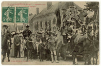Breteuil-sur-Iton. 13 septembre 1908-Char de Tibère Raguenel.