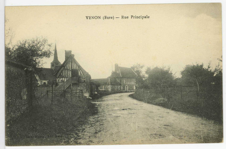 Venon. Rue principale.
