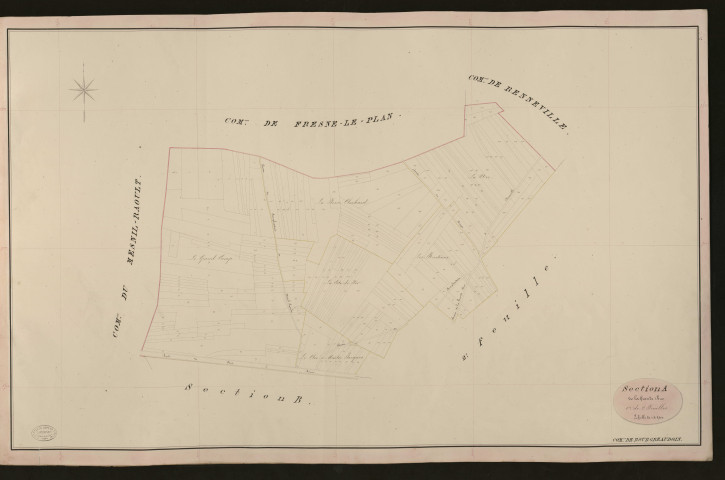 Bourg-Beaudoin. Section A _ de la Grande Rue _ 1re de 2 Feuilles