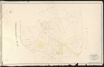 Montreuil-l'Argillé. Section D _ de la Gobardière _ 3ème et dernière feuille _ Echelle de 1 à 2500