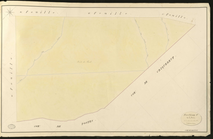 Martot. Section C _ de la Forêt _ 5e et dernière Feuille