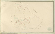 Piencourt. Section E _ des Aubières _ 1re de 2 Feuilles