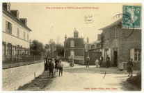 Epreville-en-Lieuvin. Rue Principale de Epreville-en-Lieuvin.