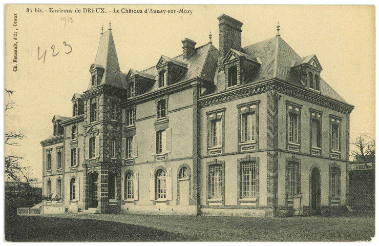Muzy. Environs de Dreux. - Le Château d'Aunay-sur-Muzy.
