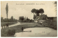 Bosquentin. Route de Fleury.
