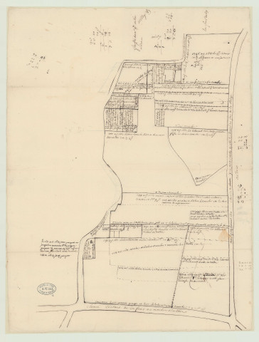 Neaufles-Auvergny - 1- "Neaufles portée ailleurs". * 2- " Neaufles". * 3- "Précis d'échange projetté entre Mrs les religieux et Mes. F. d'Espinay". * 4- "Carte d'une partie de la paroisse de Neaufle". * 5- "Carte d'une partie de la paroisse de Neaufle". *