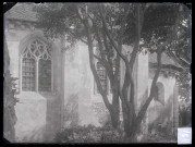 Église de Saint-Éloi-de-Fourques (Eure), chapelle, mur méridional.