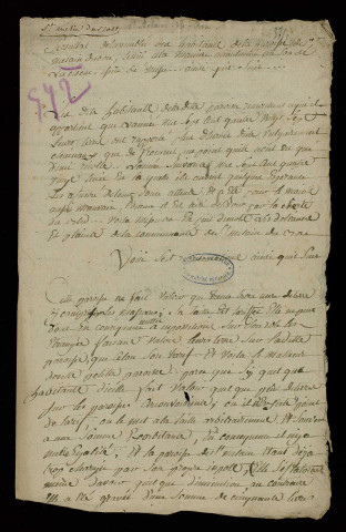 Saint-Mélain-du-Bosc (seulement cahier).
