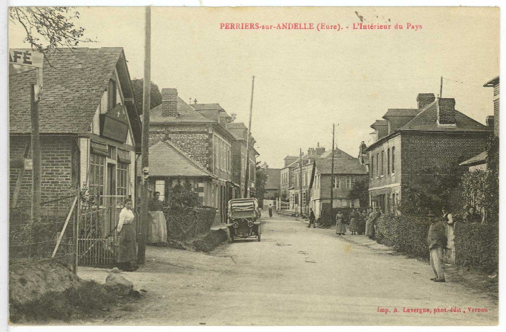 Perriers-sur-Andelle. L'Intérieur du Pays.