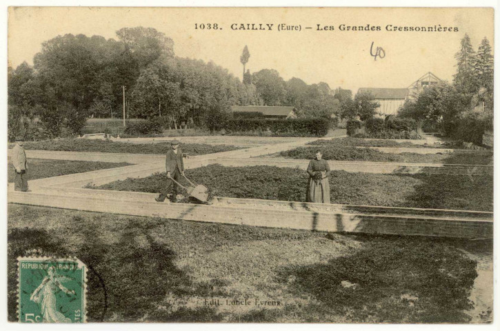 Cailly-sur-Eure. Les Grandes Cressonnières.