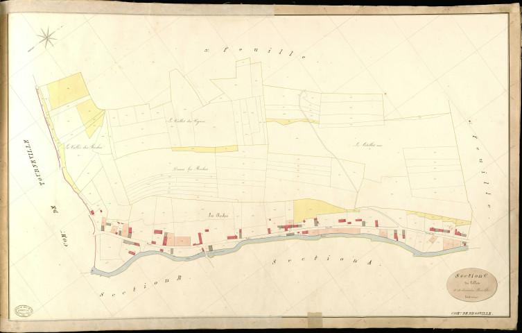 Brosville. Section C _ des Collets _ 5e et dernière Feuille