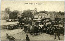 Breteuil-sur-Iton. Le Marché.