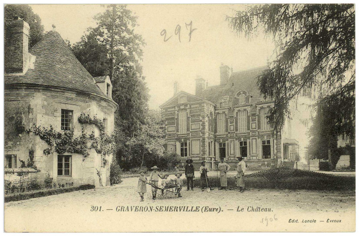 Graveron-Sémerville. Le Château.