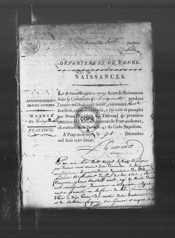 NMD (1813-1822)
